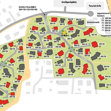펜션 Strandpark 19 *